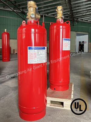 UL Automático FM200 cilindro do sistema de supressão de incêndio