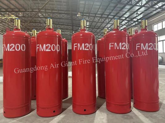 Sistema de supressão de incêndio FM200, ecologicamente correto, para armazenagem