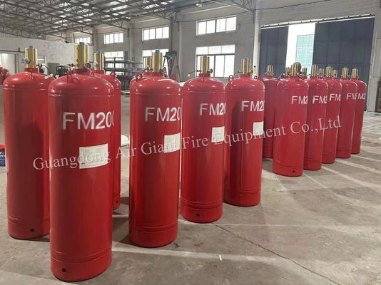 Sistema de supressão de incêndio sem poluição para câmara de computadores