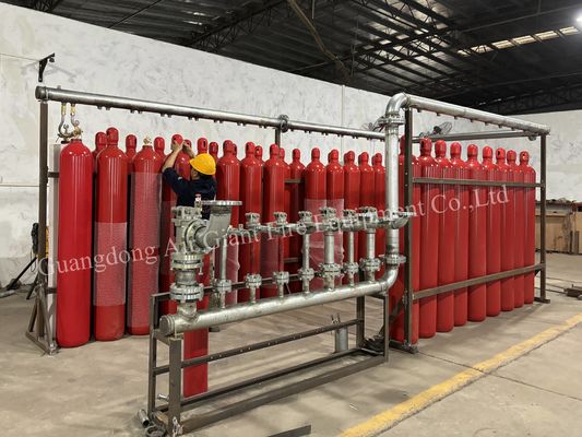 Sistema de extinção de incêndio de 15MPa 20MPa 30MPa de argonita IG55