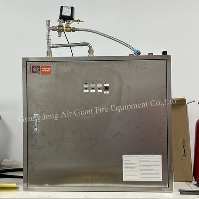 Sistema automático de extinção de incêndio de cozinha eletromagnética inteligente