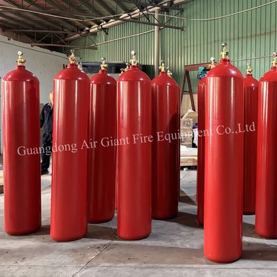 Sistema de supressão de incêndio de argonita IG55 de 84/140L