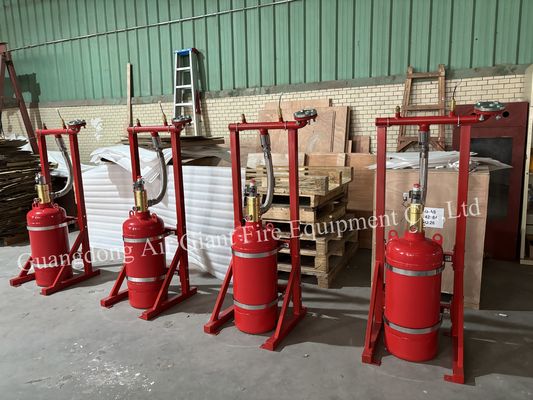 HFC227ea Sistema de supressão de incêndio sem resíduos para sala de telecomunicações