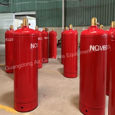 Cylinder personalizado do sistema de supressão de incêndio Novec1230 não corrosivo sem resíduos