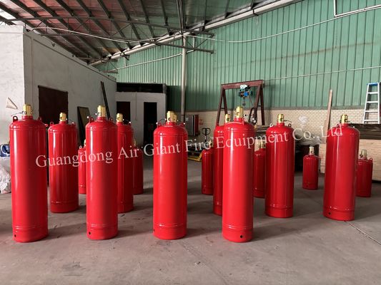 Sistema automático de supressão de incêndio FK 5-1-12 sem poluição para sala de computadores