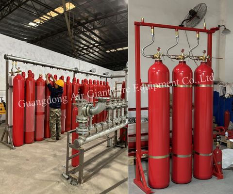 IG55 Sistema de extinção rápida de incêndios para instalações de energia