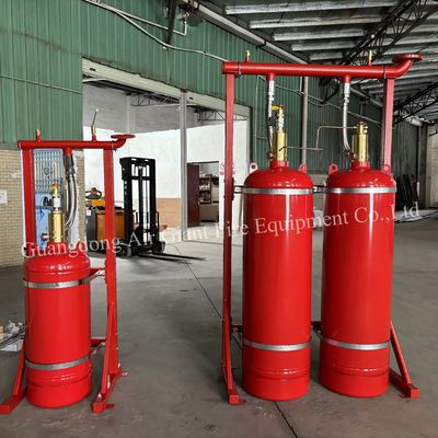 Sistema automático de supressão de incêndio FM200 sem poluição para sala de baterias