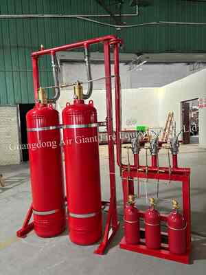 Sistema de supressão de incêndio HFC227ea de alta qualidade sem poluição para sala de baterias