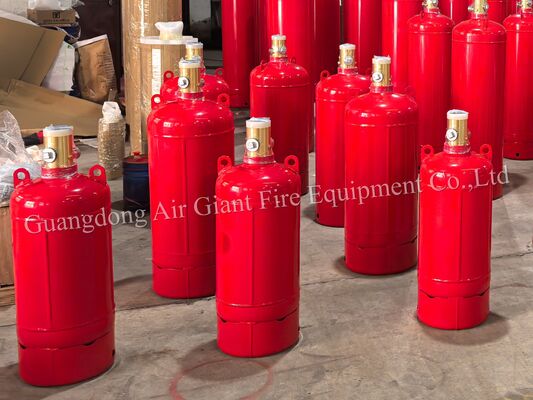 Sistema automático de supressão de incêndio Novec1230 Cilindro sem poluição para câmara anecoica